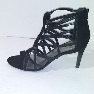 Worthington Strappy Black Heels